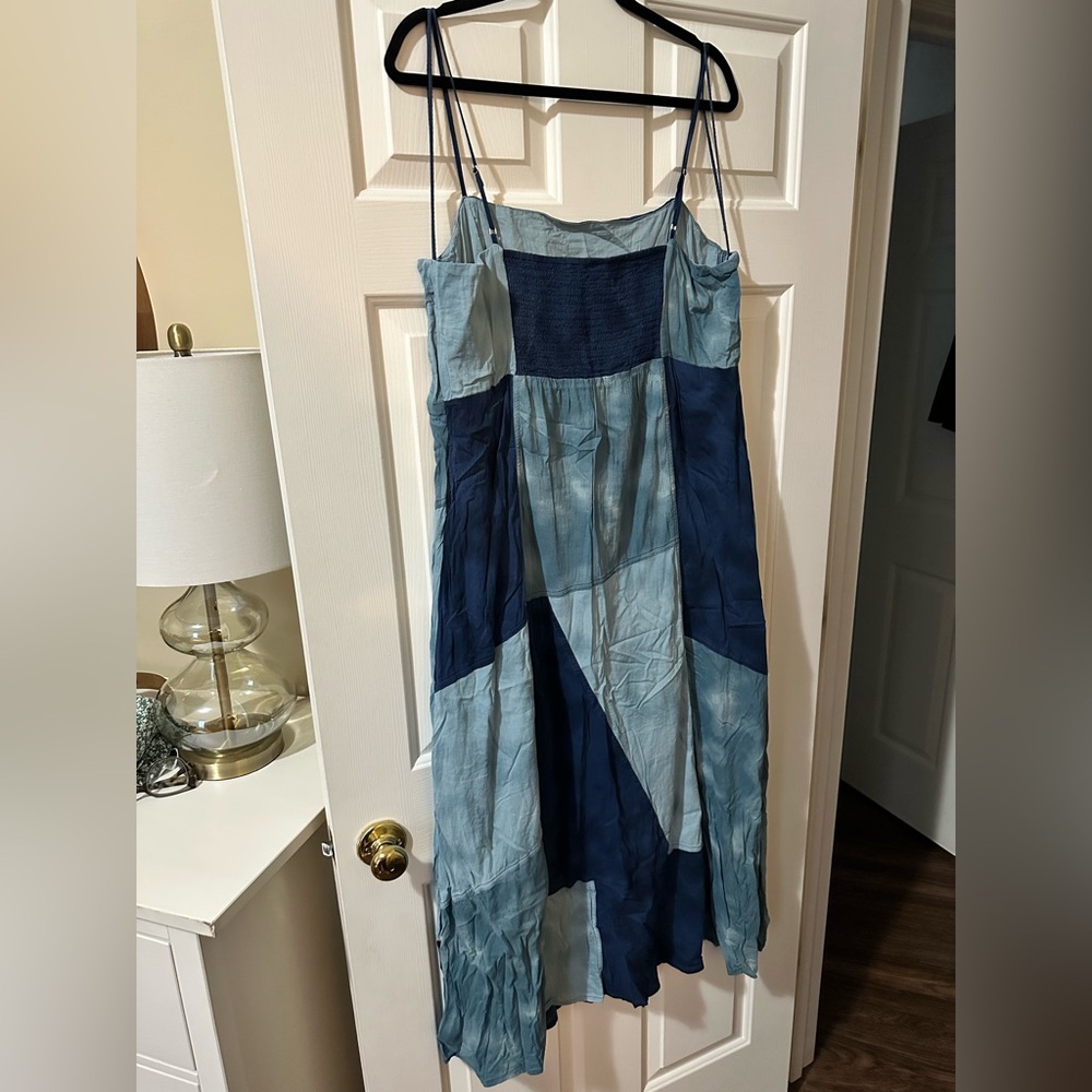 GAP Indigo Patchwork Maxi Dress - Picture 2 of 7